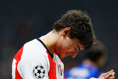 Hugo Bueno UEFA Şampiyonlar Ligi maçında Internazionale Milano ve Feyenoord FC (Maciej Rogowski)