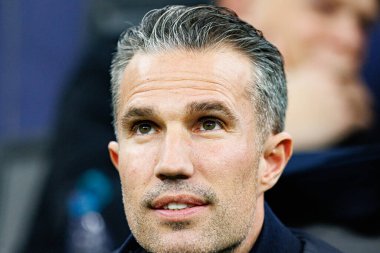 Robin Van Persie UEFA Şampiyonlar Ligi maçında Internazionale Milano ve Feyenoord FC (Maciej Rogowski)
