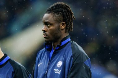 Yann Bisseck UEFA Şampiyonlar Ligi maçında Internazionale Milano ve Feyenoord FC (Maciej Rogowski)