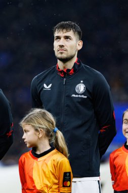 Jakub Moder UEFA Şampiyonlar Ligi maçında Internazionale Milano ve Feyenoord FC (Maciej Rogowski)