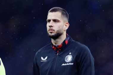 David Hancko UEFA Şampiyonlar Ligi maçında Internazionale Milano ve Feyenoord FC (Maciej Rogowski)