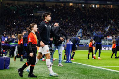 Hugo Bueno UEFA Şampiyonlar Ligi maçında Internazionale Milano ve Feyenoord FC (Maciej Rogowski)