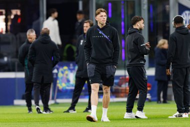 Jan Plug UEFA Şampiyonlar Ligi maçında Internazionale Milano ve Feyenoord FC (Maciej Rogowski)