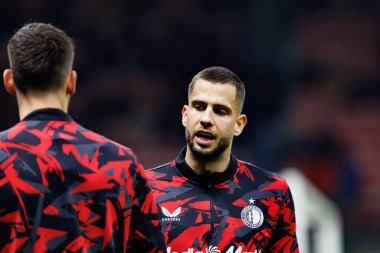 David Hancko UEFA Şampiyonlar Ligi maçında Internazionale Milano ve Feyenoord FC (Maciej Rogowski)