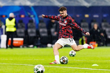 Aymen Sliti UEFA Şampiyonlar Ligi maçında Milano ve Feyenoord FC (Maciej Rogowski) takımları arasında görüldü.)