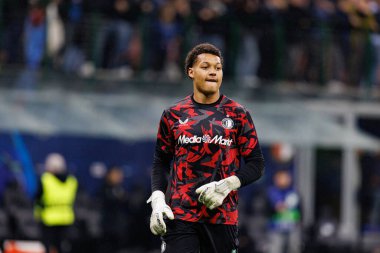 İsmail Ka UEFA Şampiyonlar Ligi maçında Internazionale Milano ve Feyenoord FC (Maciej Rogowski)