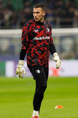 Andreev UEFA Şampiyonlar Ligi maçında Internazionale Milano ve Feyenoord FC (Maciej Rogowski)