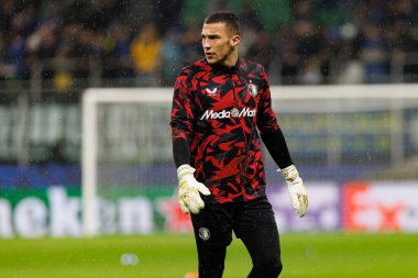 Andreev UEFA Şampiyonlar Ligi maçında Internazionale Milano ve Feyenoord FC (Maciej Rogowski)