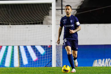 Ruben Fernandes, Liga Portekiz maçı sırasında Estrela Amadora ve Gil Vicente FC takımları arasında Estadio Jose Gomes (Maciej Rogowski)