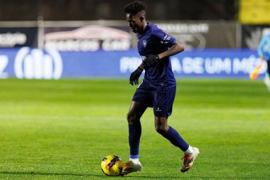 Felix Correia, Liga Portekiz maçı sırasında Estrela Amadora ve Gil Vicente FC takımları arasında Estadio Jose Gomes (Maciej Rogowski)