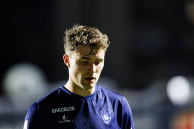 Jorge Aguirre, Liga Portekiz maçı sırasında Estrela Amadora ve Gil Vicente takımları arasında Estadio Jose Gomes 'de (Maciej Rogowski)