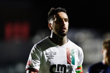 Miguel Lopes Liga Portekiz maçı sırasında Estrela Amadora ve Gil Vicente FC takımları arasında Estadio Jose Gomes (Maciej Rogowski)