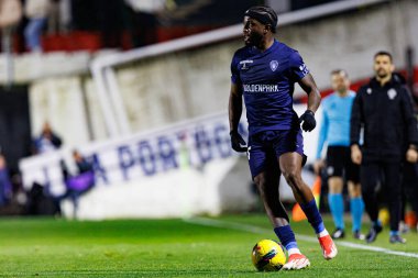 Liga Portekiz maçında Estrela Amadora ve Gil Vicente FC takımları arasında Estadio Jose Gomes (Maciej Rogowski)
