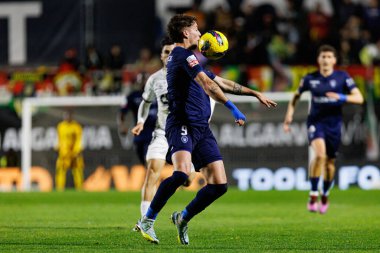 Jorge Aguirre, Liga Portekiz maçı sırasında Estrela Amadora ve Gil Vicente takımları arasında Estadio Jose Gomes 'de (Maciej Rogowski)