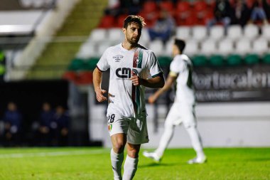 Ruben Lima, Liga Portekiz maçı sırasında Estrela Amadora ve Gil Vicente FC takımları arasında Estadio Jose Gomes (Maciej Rogowski)