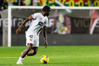 Manuel Keliano, Liga Portekiz maçı sırasında Estrela Amadora ve Gil Vicente FC takımları arasında Estadio Jose Gomes 'de (Maciej Rogowski)