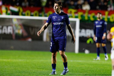 Joao Marques, Liga Portekiz maçı sırasında Estrela Amadora ve Gil Vicente FC takımları arasında Estadio Jose Gomes (Maciej Rogowski)