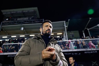 Cesar Peixoto, Liga Portekiz maçı sırasında Estrela Amadora ve Gil Vicente takımları arasında Estadio Jose Gomes 'de (Maciej Rogowski)