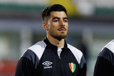 Ruben Lima, Liga Portekiz maçı sırasında Estrela Amadora ve Gil Vicente FC takımları arasında Estadio Jose Gomes (Maciej Rogowski)