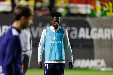 Felix Andrade, Liga Portekiz maçı sırasında Estrela Amadora ve Gil Vicente FC takımları arasında Estadio Jose Gomes (Maciej Rogowski)