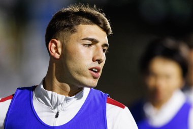 Joao Marques, Liga Portekiz maçı sırasında Estrela Amadora ve Gil Vicente FC takımları arasında Estadio Jose Gomes (Maciej Rogowski)