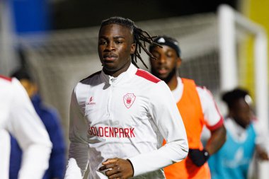 Mohamed Bamba, Liga Portekiz maçı sırasında Estrela Amadora ve Gil Vicente FC takımları arasında Estadio Jose Gomes (Maciej Rogowski)