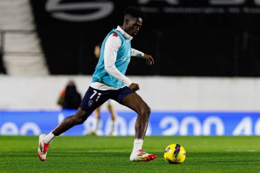 Felix Correia, Liga Portekiz maçı sırasında Estrela Amadora ve Gil Vicente FC takımları arasında Estadio Jose Gomes (Maciej Rogowski)