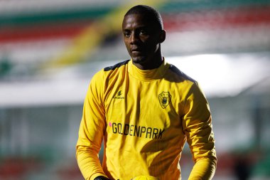 Andrew Ventura, Liga Portekiz maçı sırasında Estrela Amadora ve Gil Vicente FC takımları arasında Estadio Jose Gomes (Maciej Rogowski)