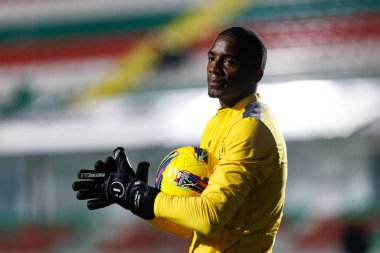 Andrew Ventura, Liga Portekiz maçı sırasında Estrela Amadora ve Gil Vicente FC takımları arasında Estadio Jose Gomes (Maciej Rogowski)