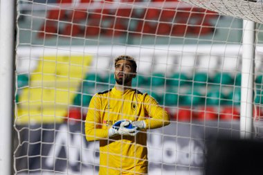 Brian Araujo, Liga Portekiz maçı sırasında Estrela Amadora ve Gil Vicente FC takımları arasında Estadio Jose Gomes (Maciej Rogowski)