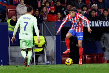 Atletico de Madrid ve FC Barcelona (Maciej Rogowski) takımları arasında LaLiga EA SPORTS maçı sırasında görülen Nahuel Molina)
