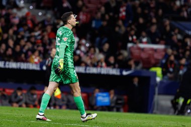 Wojciech Szczesny, Atletico de Madrid ve FC Barcelona (Maciej Rogowski) takımları arasında oynanan LaLiga EA SPORTS maçı sırasında görüldü.)