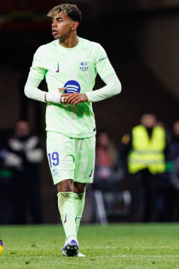 Lamine Yamal, LaLiga EA SPORTS maçında Atletico de Madrid ve FC Barcelona (Maciej Rogowski)