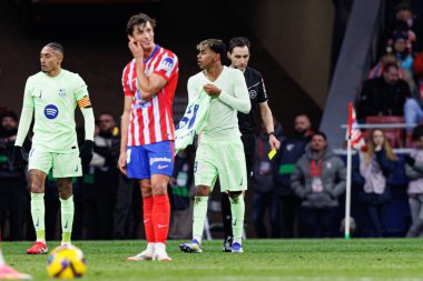 Lamine Yamal, LaLiga EA SPORTS maçında Atletico de Madrid ve FC Barcelona (Maciej Rogowski)