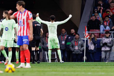 Lamine Yamal, LaLiga EA SPORTS maçında Atletico de Madrid ve FC Barcelona (Maciej Rogowski)