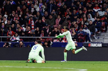 Lamine Yamal, LaLiga EA SPORTS maçında Atletico de Madrid ve FC Barcelona (Maciej Rogowski)