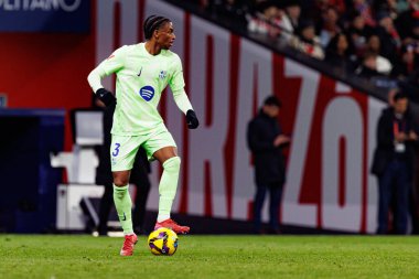 Atletico de Madrid ve FC Barcelona (Maciej Rogowski) takımları arasında oynanan LaLiga EA SPORTS maçı sırasında Alejandro Balde görüldü.)