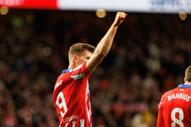 Alexander Sorloth, LaLiga EA SPORTS maçında Atletico de Madrid ve FC Barcelona (Maciej Rogowski)