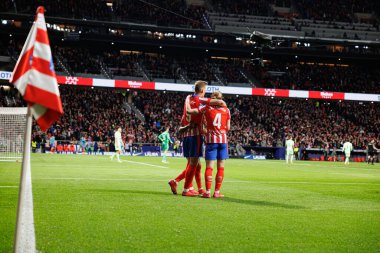 Alexander Sorloth, Conor Gallagher ve Reinildo, Atletico de Madrid ve FC Barcelona (Maciej Rogowski)