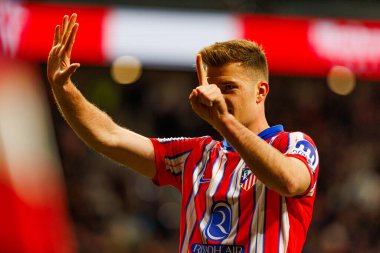 Alexander Sorloth, LaLiga EA SPORTS maçında Atletico de Madrid ve FC Barcelona (Maciej Rogowski)