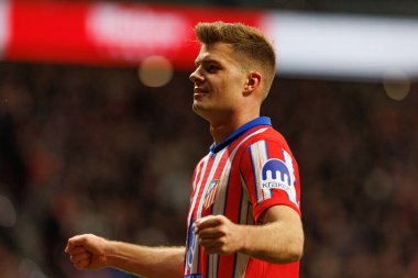 Alexander Sorloth, LaLiga EA SPORTS maçında Atletico de Madrid ve FC Barcelona (Maciej Rogowski)