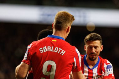 Alexander Sorloth, LaLiga EA SPORTS maçında Atletico de Madrid ve FC Barcelona (Maciej Rogowski)