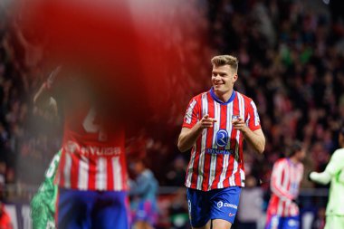 Alexander Sorloth, LaLiga EA SPORTS maçında Atletico de Madrid ve FC Barcelona (Maciej Rogowski)