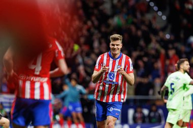 Alexander Sorloth, LaLiga EA SPORTS maçında Atletico de Madrid ve FC Barcelona (Maciej Rogowski)