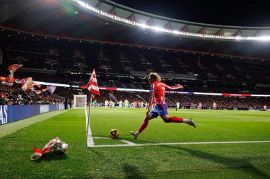 Antoine Griezmann, Atletico de Madrid ve FC Barcelona (Maciej Rogowski) takımları arasındaki maç sırasında görüldü.)