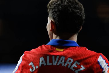 Julian Alvarez, Atletico de Madrid ve FC Barcelona (Maciej Rogowski) takımları arasında oynanan LaLiga EA SPORTS maçı sırasında görüldü.)