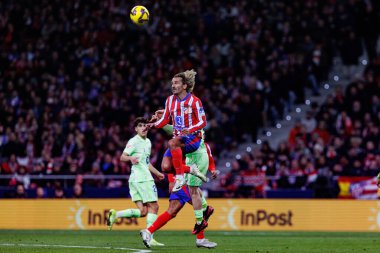 Antoine Griezmann, Atletico de Madrid ve FC Barcelona (Maciej Rogowski) takımları arasındaki maç sırasında görüldü.)