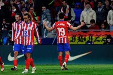 Julian Alvarez LaLiga EA SPORTS maçında Atletico de Madrid ve FC Barcelona (Maciej Rogowski)