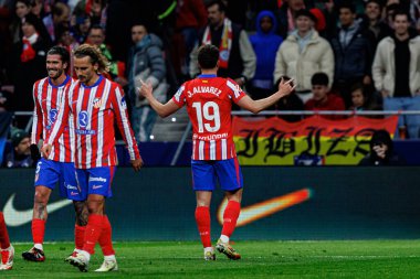 Julian Alvarez LaLiga EA SPORTS maçında Atletico de Madrid ve FC Barcelona (Maciej Rogowski)