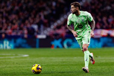 Inigo Martinez, Atletico de Madrid ve FC Barcelona (Maciej Rogowski) takımları arasında oynanan LaLiga EA SPORTS maçı sırasında görüldü.)